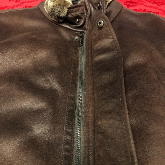 London Fog Men's Brimley Faux-Shearling Jacket - Picture 3 of 8